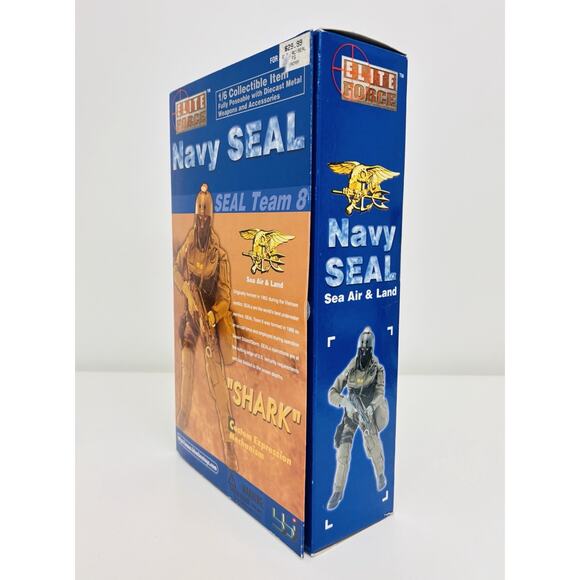 Bbi Elite Force 1:6 Navy Seal Team 8 "Shark" 12" Figure 34221 New - Picture 5 of 9
